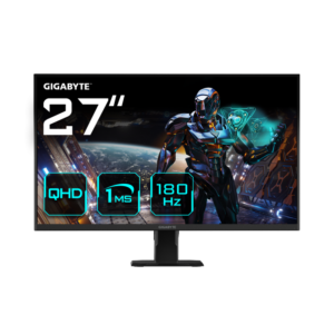 Monitor Gaming Gigabyte GS27QA, 27", 2560 x 1440 pixeli, Black, 3 ani Garantie