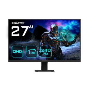 Monitor Gaming Gigabyte GS27Q X, 27", 2560 x 1440 pixeli, Black, 3 ani Garantie