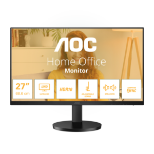 Monitor Consumer AOC U27B3AF, 27", 3840 x 2160 pixeli, Black, 3 ani Garantie