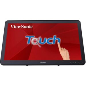 Monitor Consumer ViewSonic TD2430, 24", 1920 x 1080 pixeli, Touchscreen, Black, 3 ani Garantie