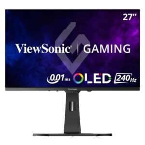 Monitor Consumer ViewSonic XG272-2K-OLED, 27", 2560 x 1440 pixeli, Black, White, 3 ani Garantie