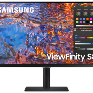 Monitor Samsung 27" LS27B800PXPXEN, Diagonal (inch): 27, Diagonal (cm): 69, Aspect ratio: 16:9, Panel: IPS, Resolution: 3840x2160, Refresh Rate: 60Hz, Response time GtG: 5ms, Brightness (max): 350 cd/m&sup2;, Contrast (static) : 1000:1, Viewing angle: 178&deg;/178&deg;, Color Gamut Type: 98% DCI, Colours: 1.07B