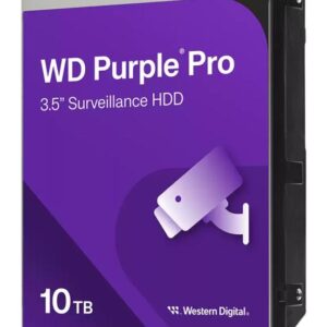 HDD Surveillance WD Purple Pro, 10 TB, 7200 rpm, 512 MB, SATA III