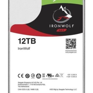 HDD NAS Seagate IronWolf, 12 TB, 7200 RPM, 256 MB, SATA III