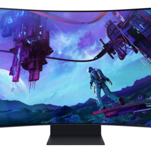 Monitor Samsung 55" LS55CG970NUXDU, Curvature: 1000R, Diagonal (inch): 55, Diagonal (cm): 139.7, Aspect ratio: 16:9, Panel: VA, Resolution: 3840x2160, Refresh Rate: 165Hz, Response time GtG: 1ms, Brightness (max): 600 cd/m&sup2;, Viewing angle: 178&deg;/178&deg;, Color Gamut Type: DCI, Color Gamut Coverage: 95%
