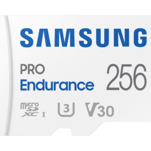 Card de Memorie MicroSDXC Samsung  PRO Endurance (2022) UHS-1 Clasa 10 256GB + Adaptor SD