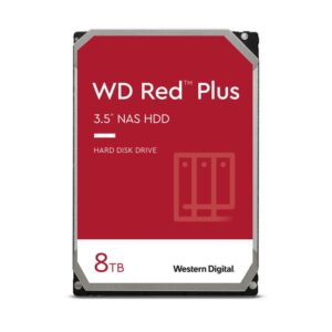 HDD NAS WD Red Plus, 8 TB, 5640 RPM, 256 MB, SATA III