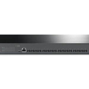 "JetStream&trade; 16-Port 10GE SFP+ L2+ Managed Switch PORT: 16&times; 10G SFP+ Slots, RJ45/Micro-USB Console Port SPEC: 1U 19-inch Rack-mountable Steel Case FEATURE: Integration with JetStream&trade; SDN Controller, Static Routing, OAM, sFlow, DDM, 802.1Q VLAN, QinQ, STP/RSTP/MSTP, IGMP Snooping, 802.1p/DSCP, QoS