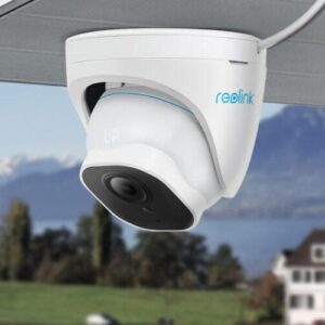Camera de supraveghere Reolink RLC-820A; P334 Senzor: 1/2.49"CMOS Rezolutie video: 8 Megapixeli (3840 x 2160 pixeli) Cadre/secunda: 25 FPS Lentila fixa: 2.8mm Diafragma: F1.6 Unghi de vizualizare: orizontal: 105&deg;/vertical: 56&deg; Distanta iluminator IR: 30 m Numar LED-uri IR: 2 Microfon si difuzor