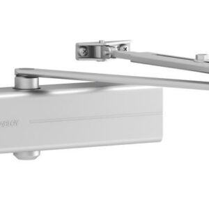 Amortizor hidraulic Yale, DC140------DEV1-; mecanism pinion, forta fixa clasa EN2/3/4, usa maxim 40/60/80Kg pentru latime 1100mm, pentru brat standard, include brat standard.