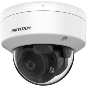 Camera de supraveghere Dome 2MP Hikvision DS-2CE50DF3T-VPLSZE(2.8-12MM), lentila varifocala: 2.8-12mm, iluminare: 0.0005 Lux @ (F1.28, AGC ON), 0 Lux cu lumina alba: 60m,  IR: 60m, iesire: TVI, microfon incorporat, alimentare: 12 VDC&plusmn;25%/PoC.at, Max. 7.4 W, protectie: IP67, IK10, dimensiuni: &Oslash;121.5