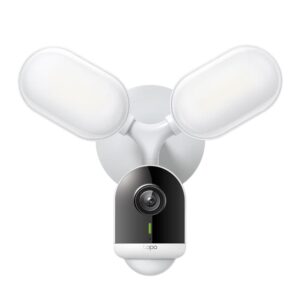 Cameră de supraveghere cu proiectoare TP-LINK TAPO C720, senzor imagine Starlight CMOS cu scanare progresivă 1/3, Apertură: F2.1, 2&times; proiectoare (Temperatură culoare: 5000K, luminiozitate: 2800 de lumeni), rezolutie maxima 2560 &times; 1440 px, frame rate 15 fps