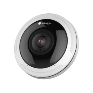 Camera supraveghere Milesight AI 360&deg; Panoramic Fisheye Network Camera MS-C9674-PA (1.98mm), 12MP, Senzor:1/1.7&Prime; Progressive ScanCMOS; Rezolutie: 4000x3000@60fps; Iluminare Color: 0.008Lux@F1.8 B/W: 0Lux with IR on; Lentila fixa 1.98mm@F2.8; Distanta IR: 15m, 120dB Super WDR; Compresie