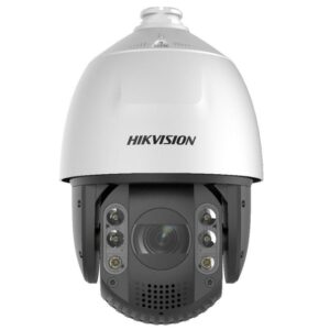 Camera supraveghere Hikvision IP PTZ DS-2DE7A232IW-AEB(T5), 2MP, Acusens - filtrarea alarmelor false dupa corpul uman si masini, low-light performance powered by DarkFighter, alarma vizuala flash lumina si alarma audio pentru avertizarea intrusilor (poate fi activata de anumite evenimente), Face