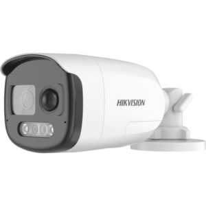 Camera de supraveghere Bullet 2MP Hikvision DS-2CE12DF3T-PIRXOS(2.8MM), lentila fixa: 2.8, iluminare min: Color: 0.0005 Lux @ (F1.0, AGC ON), 0 Lux cu lumina alba: 40m, microfon incorporat, alarma la evenimente: Motion Detection, alimentare: 12 VDC &plusmn; 25%, max. 11.4 W, protectie: IP67, dimensiuni