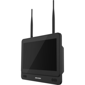 NVR Hikvison WI-FI 4 Canale DS-7604NI-L1/W,1 SATA interface, Up to 6 TB capacity for each disk, 1, RJ45 100M Ethernet interface, Rear panel: 2 &times; USB 2.0,  2*2MIMO. External antennas. PA and LNA modules are supported,HDMI/VGA output at up to 1920 &times; 1080 resolution, One 100M Ethernet network