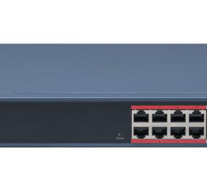 Switch 16 porturi POE Hikvision DS-3E1318P-EI(B), L2, Smart Managed, 16 &times; 100 Mbps PoE RJ45 ports si 2 &times; porturi gigabit, Putere PoE 230W, maxim 30W per port, Extend mode - pana la 300 metri,  Switching capacity 7.2 Gbps, Visualized Topology Management, Network Health Monitor, Real-Time Alarm Push