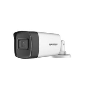 Camera supraveghere Hikvision Turbo HD bullet DS-2CE17H0T-IT3FS(2.8mm), 5MP, microfon audio incorporat, senzor 5 MP CMOS, rezolutie: 2560 (H) &times; 1944 (V)@20fps, iluminare: 0.01 Lux @ (F1.2, AGC ON), 0 Lux with IR, lentila: 2.8 mm, unghi vizualizare: horizontal FOV: 85&deg;, vertical FOV: 63&deg;, diagonal