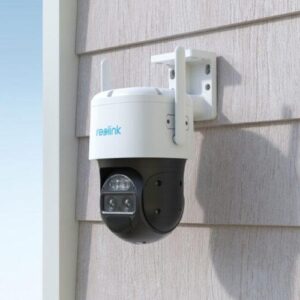 Camera de supraveghere Reolink Trackmix LTE; TRACKMIX SERIES G770 Senzor: 1/3"CMOS Rezolutie video: 4 Megapixeli (3840 x 2160 pixeli) Cadre/secunda: 15 FPS Lentila fixa: 2.8mm Diafragma: F1.6 Unghi de vizualizare: orizontal: 108&deg;/vertical: 38&deg; Distanta iluminator IR: 30 m Numar LED-uri IR: 2
