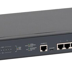 "JetStream&trade; 8-Port 2.5GBase-T and 2-Port 10GE SFP+ L2+ Managed Switch with 8-Port PoE+ PORT: 8&times; 2.5G PoE+ Ports, 2&times; 10G SFP+ Slots, RJ45/Micro-USB Console Port SPEC: 802.3at/af, 240 W PoE Power, 1U 19-inch Rack-mountable Steel Case FEATURE: Integration with JetStream&trade; SDN Controller,Static Routing