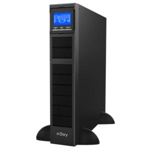 UPS Njoy Balder 1000 Online, Tower/rack, 1000 W, fara AVR, IEC x 8, display LCD, back-up 11 &ndash; 20 min.  Putere (VA): 1000