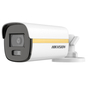 Camera de supraveghere Bullet 3K ColorVu Dual-light PoC Hikvision DS-2CE12KF3T-LE(2.8MM), lentila fixa: 2.8mm, iluminare min.: 0.0005 Lux @ (F1.0, AGC ON), 0 Lux, IR: 40m, lumina alba: 40m, alimentare: 12 VDC&plusmn; 25%, PoC.at, Max.7.8 W, protectie: IP67, dimensiuni: 194.2 mm &times; 78 mm &times; 74.5 mm, greutate