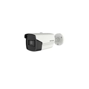 Camera de supraveghere Hikvision Turbo HD Bullet DS- 2CE16U1T-IT3F (2.8mm); 8.29MP; 4K; lentila fixa 2.8mm; rezolutie: 3840 (H) &times; 2160 (V); Frame Rate: TVI: 8MP@12.5fps, 8MP@15fps, 5MP@20fps, 4MP@25fps, 4MP@ 30fps, 2MP@25fps,2MP@30fps; distanta IR: 60m; EXIR smart IR cu optimizare IR cut Day and