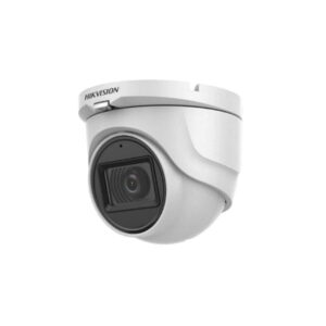 Camera supraveghere Hikvision Turbo HD turret DS-2CE76D0T-ITMF(2.8mm)C, 2MP, senzor: 2 MP CMOS, rezolutie: 1920 &times; 1080@30fps, iluminare: 0.01 Lux@(F1.2, AGC ON), 0 Lux cu IR, lentila: 2.8 mm, distanta IR: 30m, Smart IR, Digital WDR/ICR/AGC/AWB/2D DNR/BLC/HLC/Global, camera 4 in 1 TVI/AHD/CVI/CVBS
