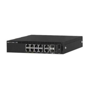 Dell EMC Switch N1108EP-ON, L2, 8 ports, RJ45 PoE/PoE+, 2 ports SFP 1GbE, , 3Yr ProSupport + NBD