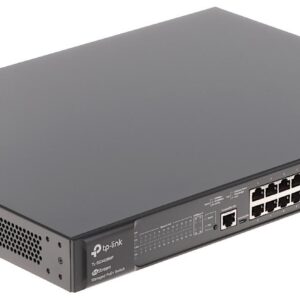 "JetStream&trade; 28-Port Gigabit L2+ Managed Switch with 24-Port PoE+ PORT: 24&times; Gigabit PoE+ Ports, 4&times; Gigabit SFP Slots, RJ45/Micro-USB Console Port SPEC: 802.3at/af, 384 W PoE Power, 1U 19-inch Rack-mountable Steel Case FEATURE: Integration with JetStream&trade; SDN Controller,Static Routing, OAM, 802.1Q