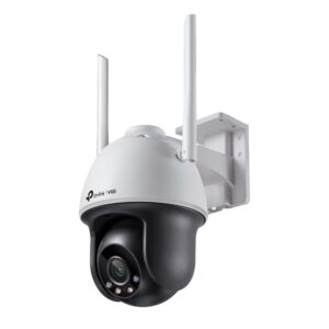 TP-LINK VIGI 4MP Outdoor PAN/TILT WI-FI Camera,VIGI C540-W(4mm),Senzor: 1/3", Lentila: 4mm, F1.6, Weatherproof: IP66, IR: 30m, Shutter speed: 1/3 to 1/10000 s, Unghi vizualizare: Orizontal: 79&deg;, Vertical: 43&deg;, Diagonal: 93&deg;, Zoom digital, Rezolutie max: 2560 X 1440, Standarde wireless: IEEE