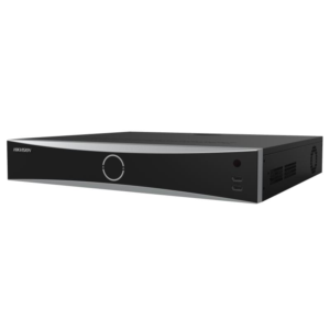 NVR Hikvision 32 canale DS-7732NXI-K4/16P(D), 2-ch@12 MP or 3-ch@8 MP or 6-ch@4 MP or 12-ch@1080p, H.265+/H.265/H.264+/H.264, iesiri: HDMI/VGA, 4 SATA max 10TB, alimentare: 100 to 240 VAC, 50 to 60Hz, dimensiuni: 445 &times; 400 &times; 75 mm, greutate: 5kg.