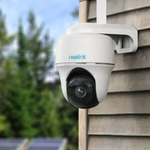 Camera de supraveghere Reolink Go PT Plus; GO SERIES G430 Senzor: 1/3"CMOS Rezolutie video: 5 Megapixeli (2880 x 1620 pixeli) Cadre/secunda: 15 FPS Lentila fixa: 4mm Unghi de vizualizare: orizontal: 90&deg;vertical: 47&deg; Distanta iluminator IR: 10 m Numar LED-uri IR: 2 Microfon si difuzor incorporat