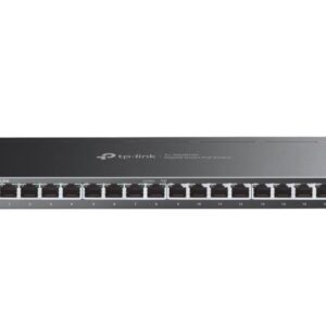 "JetStream&trade;  16-Port Gigabit Smart Switch with 8-Port PoE+ PORT: 8&times; Gigabit PoE+ Ports SPEC: 802.3af/at, 120 W PoE Power, Desktop Steel Case FEATURE: Integration with JetStream&trade; SDN Controller, Static Routing, 802.1Q VLAN, STP/RSTP/MSTP, IGMP Snooping, 802.1p/DSCP QoS, ACL, 802.1x, Radius/Tacacs+