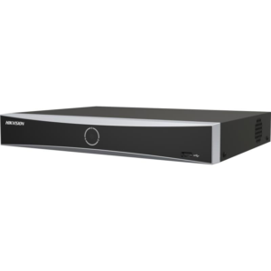 NVR Hikvision 8 canale 1U K Series AcuSense DS-7608NXI-K1/8P(D); 1-ch@12 MP or 2-ch@8 MP or 4-ch@4 MP or 8-ch@1080p decoding capacity, H.265 +/H.265/H.264+/H.264, iesiri: HDMI/VGA, 1x SATA max 10TB pe HDD, alimentare: 48 VDC, 1.875 A, dimensiuni: 320 mm &times; 240 mm &times; 48 mm, greutate: 1kg.
