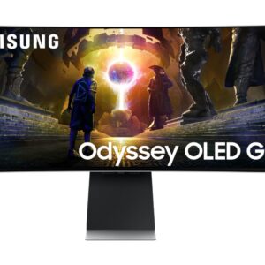Monitor Samsung 34" LS34DG850SUXDU, Curvature: 1800R, Diagonal (inch): 34, Diagonal (cm): 86, Aspect ratio: 21:9, Panel: OLED, Resolution: 3440x1440, Refresh Rate: 175Hz, Response time GtG: 0.03ms, Brightness (max): 250 cd/m&sup2;, Contrast (static) : 1M:1, Viewing angle: 178/178, Color Gamut Type