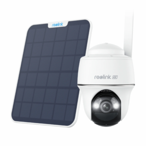 Camera de supraveghere Reolink Go PT Ultra; GO SERIES G440 WITH SOLAR PANEL 2 Senzor: 1/2.7"CMOS Rezolutie video: 8 Megapixeli (3840 x 2160 pixeli) Cadre/secunda: 15 FPS Lentila fixa: 4mm Unghi de vizualizare: orizontal: 90&deg;vertical: 47&deg; Distanta iluminator IR: 10 m Numar LED-uri IR: 2 Microfon si