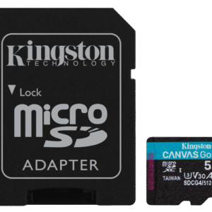 Card de Memorie Kingston 512GB Canvas Go! Plus CL10