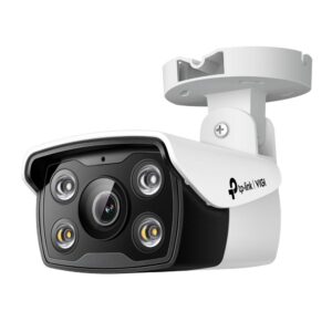 "TP-Link Camera IR de supraveghere Bullet pentru exterior VIGIC330(4MM), Senzor imagine: CMOS 1/2.8"", Lentila 4mm, F1.6,Weatherproof: IP67, Infrarosu: 30m, Detectare: 70m, Observare: 29m, Recunoastere: 10m, Identificare: 5mUnghi vizualizareHorizontal FOV: 89.1&deg;, Vertical FOV: 45.1&deg;, Diagonal FOV