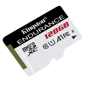Card de Memorie Micro SDXC Kingston High Endurance, 128GB, Adaptor SD, Class 10