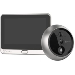 Vizor Wireless EZVIZ,CS-DP2C-A0-6E2WPFBS;1/3" Progressive Scan CMOS, 2.0 mm @ F2.2, visual angle (diagonal):155&deg;,ICR infrared filter,Max. 5 m, 1080p / 2MP, 15fps, PIR angle 110&deg;, Max. 5m (20 ft), MicroSD card(max. 256 GB)， Built-in high sensitivity microphone，Built-in high-power speaker，PIR motion