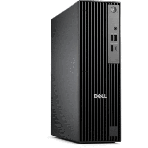 Desktop Consumer DELL Pro QCS1250 cu procesor Intel Core i3-14100 pana la 4.7 GHz, 8 GB DDR5, 512GB SSD, UHD Graphics 730, Windows 11 Pro, Black, 3 ani Garantie