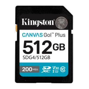 Card de Memorie SD Kingston 512GB Canvas GO plus CL 10