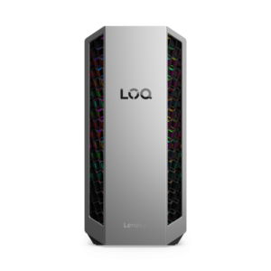 Desktop Gaming Lenovo LOQ Tower 26ADR10 cu procesor AMD Ryzen 7 8745HX pana la 5.1 GHz, 16 GB DDR5, 1TB SSD, RTX 5050, Fara OS, Black, 2 ani Garantie