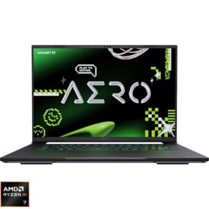 Notebook GIGABYTE 1VH93EEC94DH, 16", AMD Ryzen AI 7 HX 350 (8 nuclee), NVIDIA GeForce RTX 5060 (8GB GDDR7), 16GB 5600MHz (1x16GB) DDR5, 1TB SSD Gen4, Win11 Home, alb