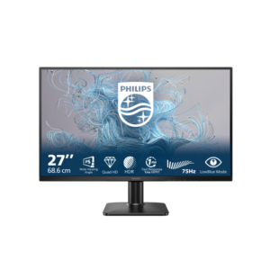Monitor Consumer Philips 27E2N1500L/00, 27", 2560 x 1440 pixeli, Black, 3 ani Garantie