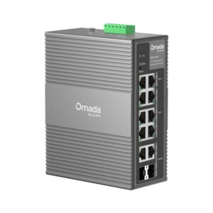 Omada 10-Port Gigabit Industrial Easy Managed Switch with 6-Port PoE+ and 2-Port PoE++ PORT: 2&times; Gigabit PoE++ Port, 6&times; Gigabit PoE+ Ports, 2&times; Combo Gigabit RJ45/SFP Ports SPEC: 802.3af/at/bt type3, Up to 240 W PoE Power(Depends on power input specifications), -40-75 ℃ Operating Temperature