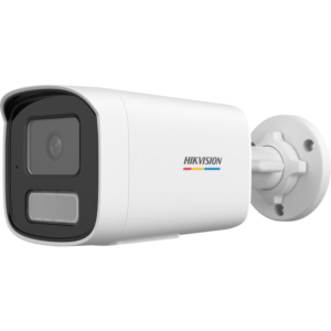 Camera de supraveghere IP Bullet 4MP ColorVu 3.0 Hikvision DS-2CD1T47G3H-LIU(2.8MM), lentila fixa 2.8mm, iluminare: Color: 0.001 Lux @ (F1.0, AGC ON),B/W: 0 Lux cu IR: 50m, microfon incorporat, interfata: 1 x RJ45 10 M/100 M self-adaptive Ethernet port, alarma la evenimente: Motion detection