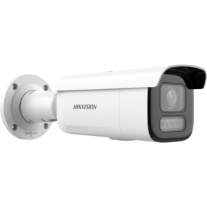 Camera de supraveghere IP Bullet 4MP Hikvision DS-2CD2643G2- LIZS2U(2.8-12MM), lentila varifocala: 2.8-12mm, iluminare min: Color: 0.005 Lux @ (F1.6, AGC ON),B/W: 0 Lux  cu lumina alba, IR 60m, microfon incorporat, interfata audio: 1/1, alarma: 1/1, slot card de memorie: microSD/microSDHC/microSDXC