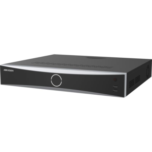 NVR Hikvision 16 canale AcuSeek DS-7716NXI-I4/VPRO; Up to 16-ch AcuSeek and AcuSearch function, Up to 8-ch facial recognition for face picture, Up to 16-ch IP camera inputs, Up to 32-ch 1080p decoding capability, H.265+/H.265/H.264+/H.264, iesiri: HDMI/VGA, 4x SATA max 20TB pe HDD, 16x POE, AI by